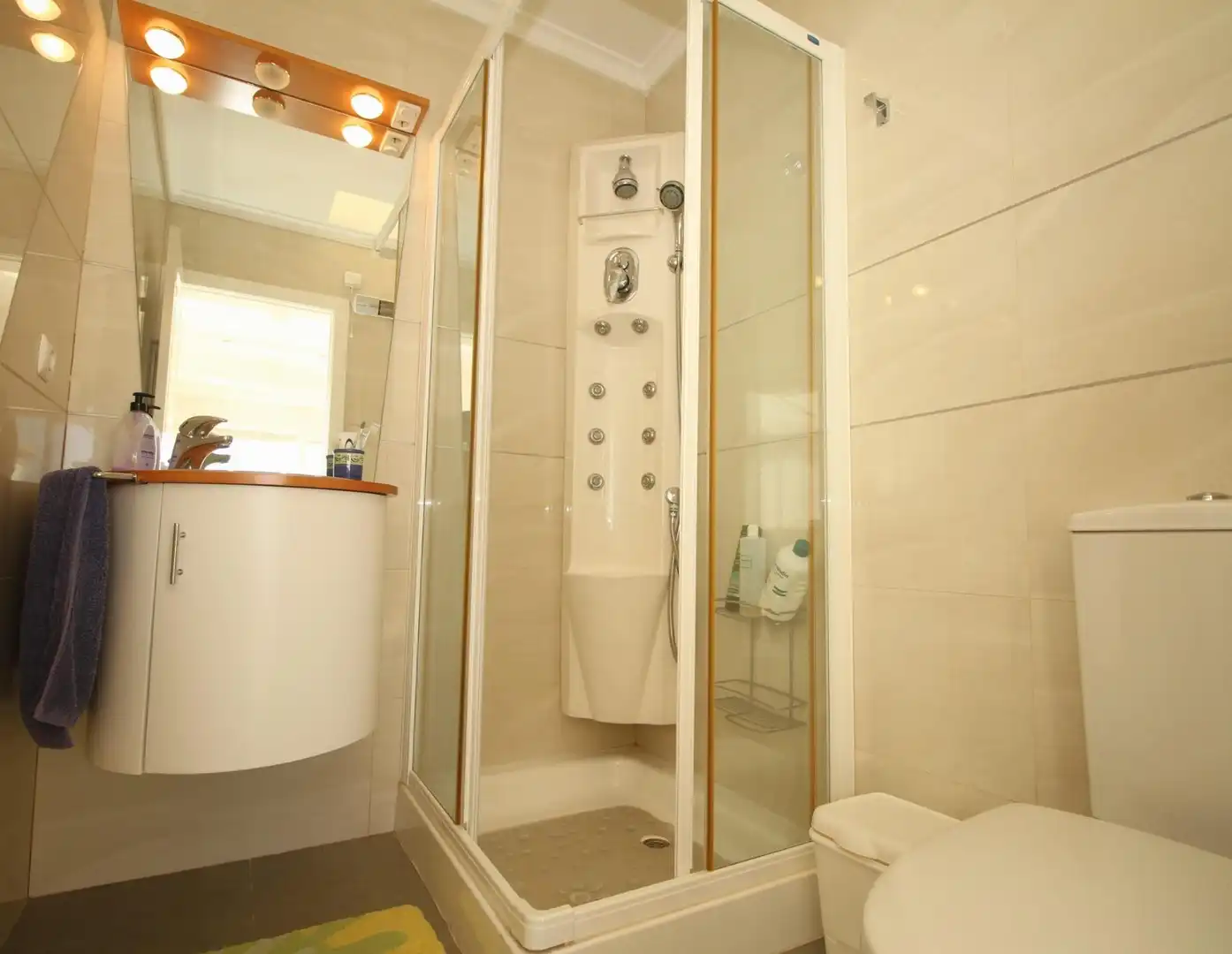 Bathroom of Apartments for sale in Calpe / Calp  with Air Conditioner, Heating and Private garden
