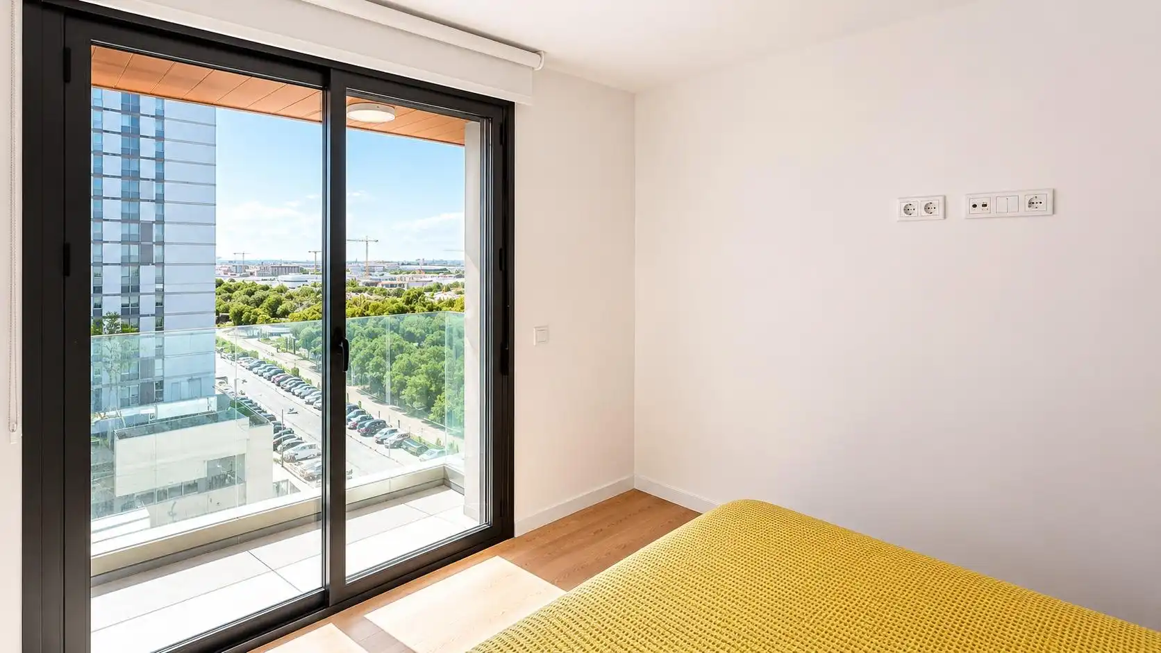 Terrasse von Wohnung zur Miete in Valencia mit Klimaanlage, Terrasse und Balkon
