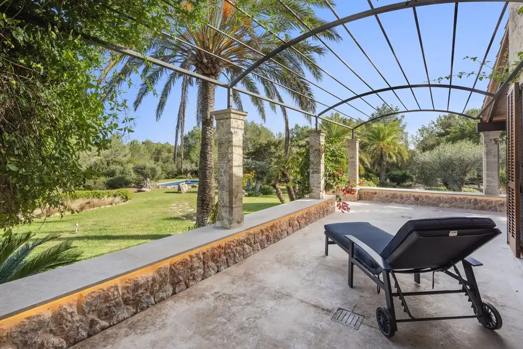 Terraza de Finca rústica en venta en Pollença con Aire acondicionado, Calefacción y Jardín privado