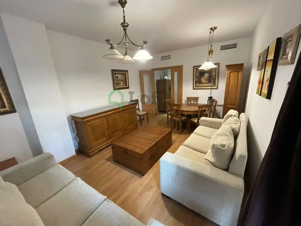Living room of Flat for rent in Badajoz  with Furnished