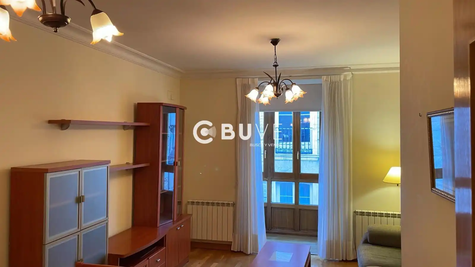 Sala de estar de Piso de alquiler en Valladolid con Calefacción, Terraza y Amueblado