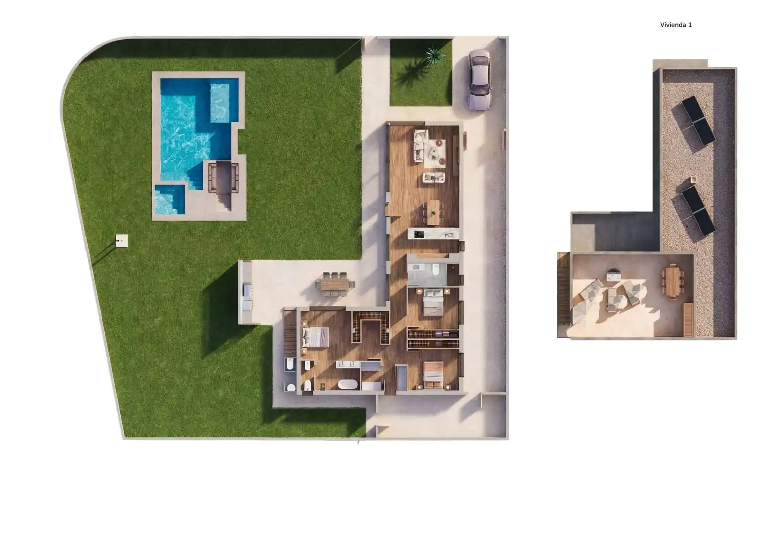 Chalet con piscina en venta en Campo de Murcia, imagen 16