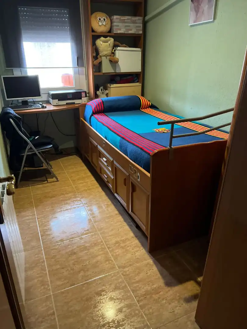 Bedroom of Flat for sale in Santa Margarida de Montbui  with Heating and Furnished