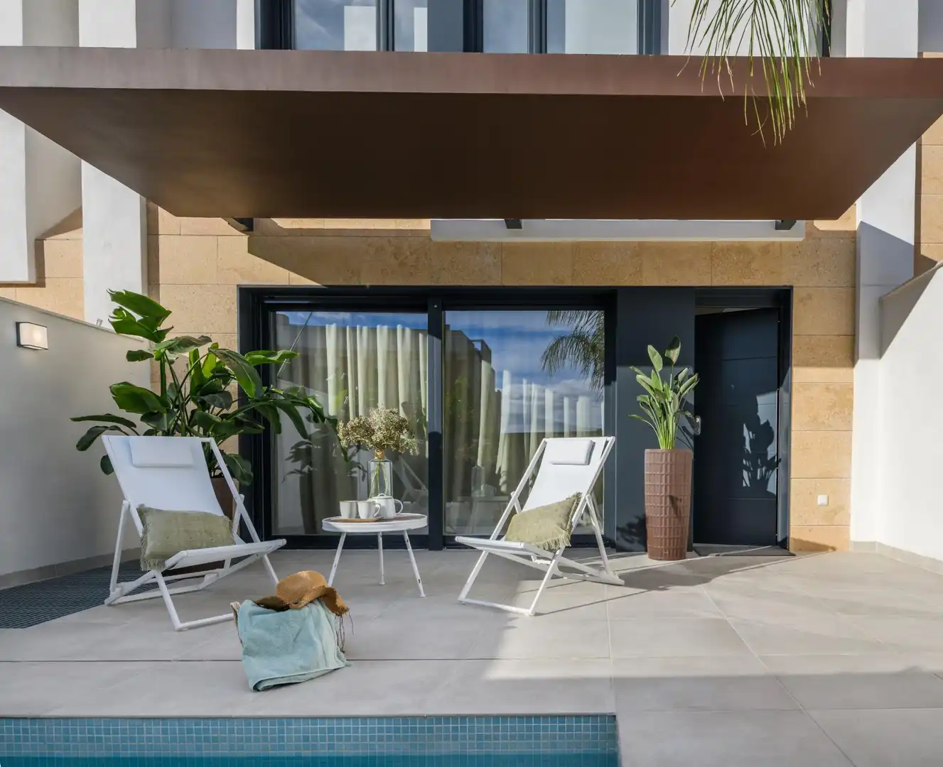 Terrassa de Casa o xalet en venda en Murcia amb Aire condicionat, Jardí privat i Terrassa