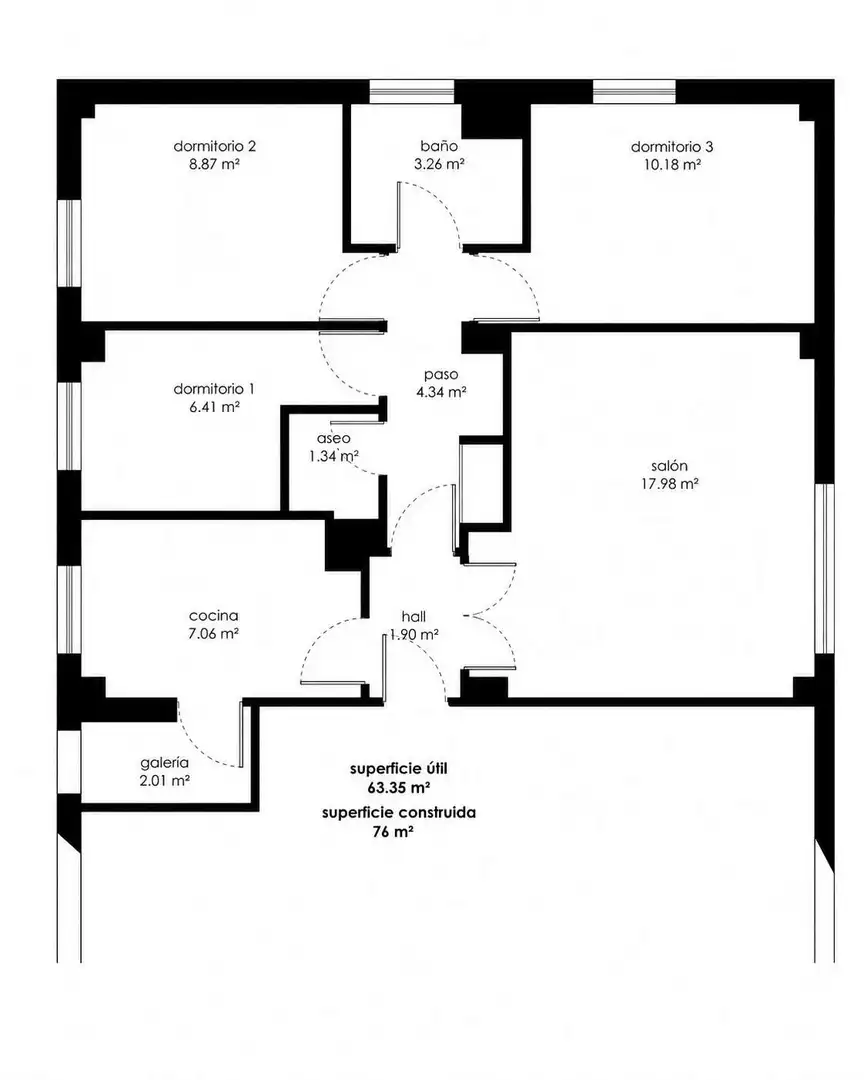 Flat for sale in A Coruña Capital   with Storage room
