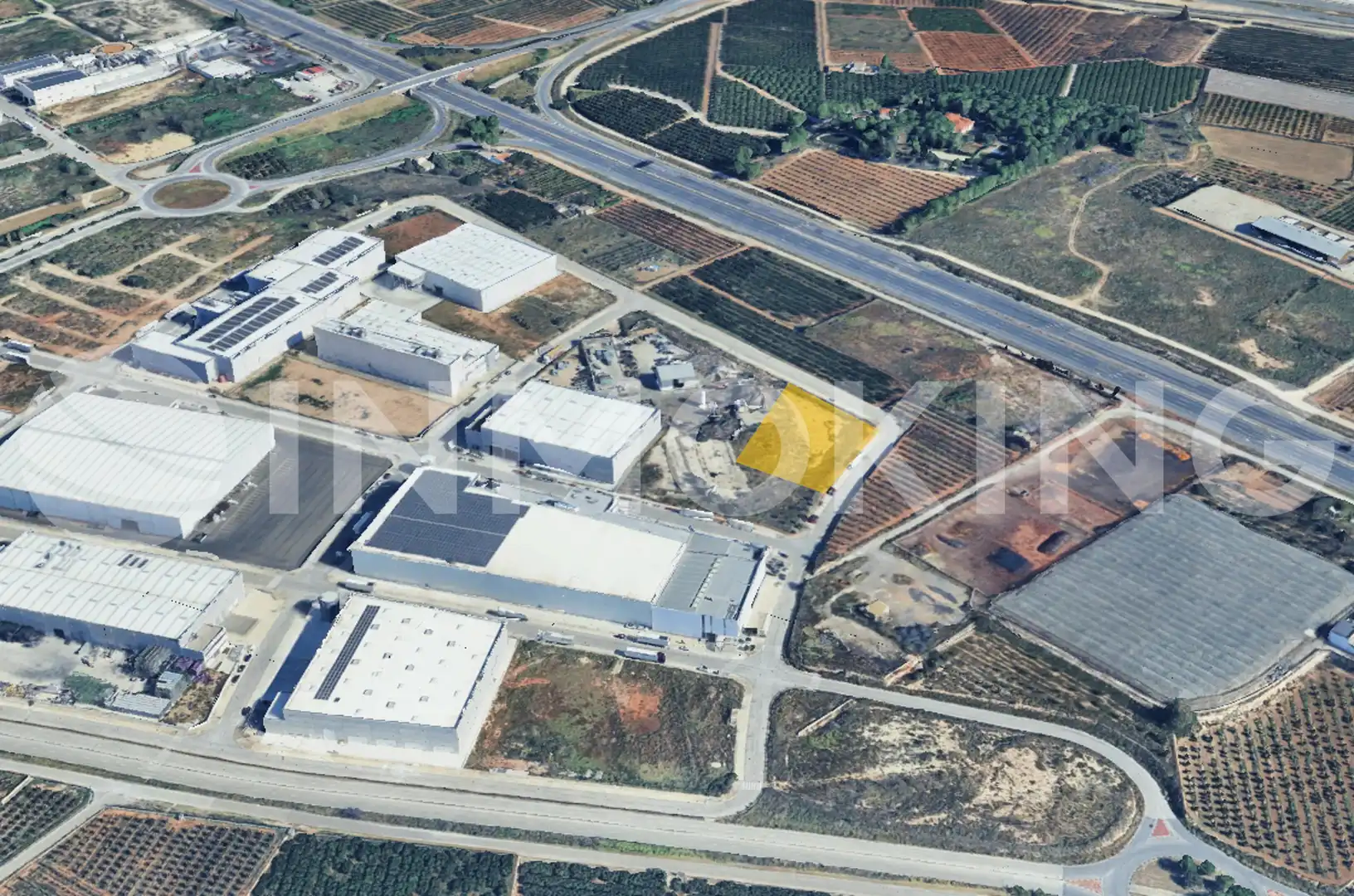 Vista exterior de Terreno industrial en venta en Picassent