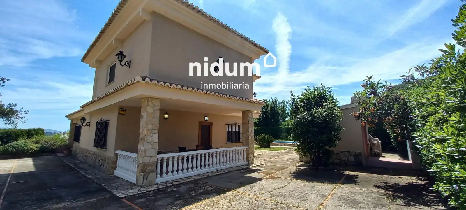 Außenansicht von Haus oder Chalet zum Verkauf in Xàtiva mit Abstellraum und Schwimmbad