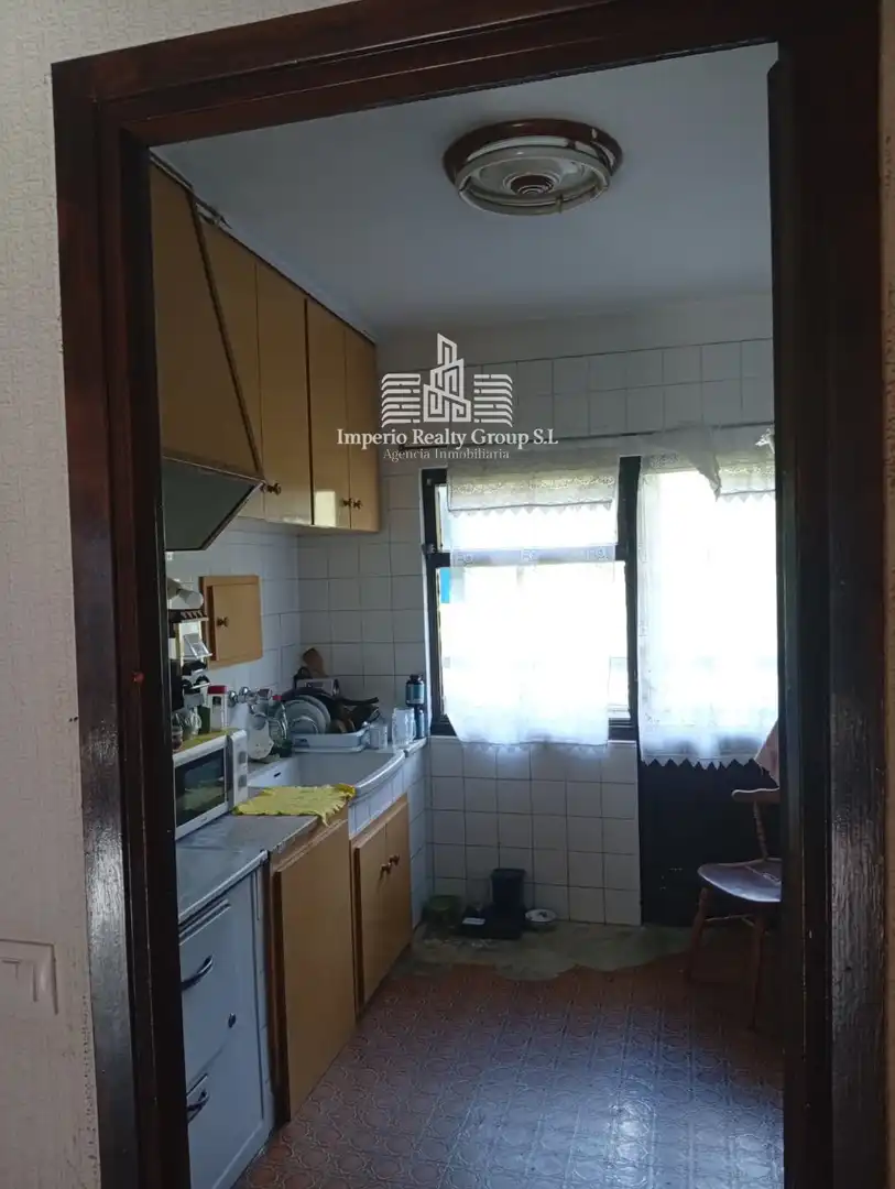 Cocina de Piso en venta en Aller con Terraza y Amueblado