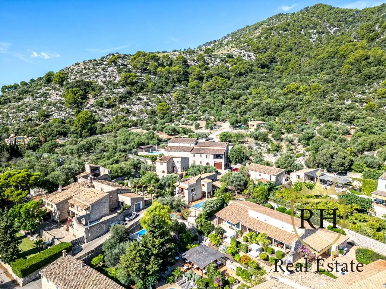 Vista exterior de Casa o chalet en venta en Selva con Aire acondicionado, Jardín privado y Terraza