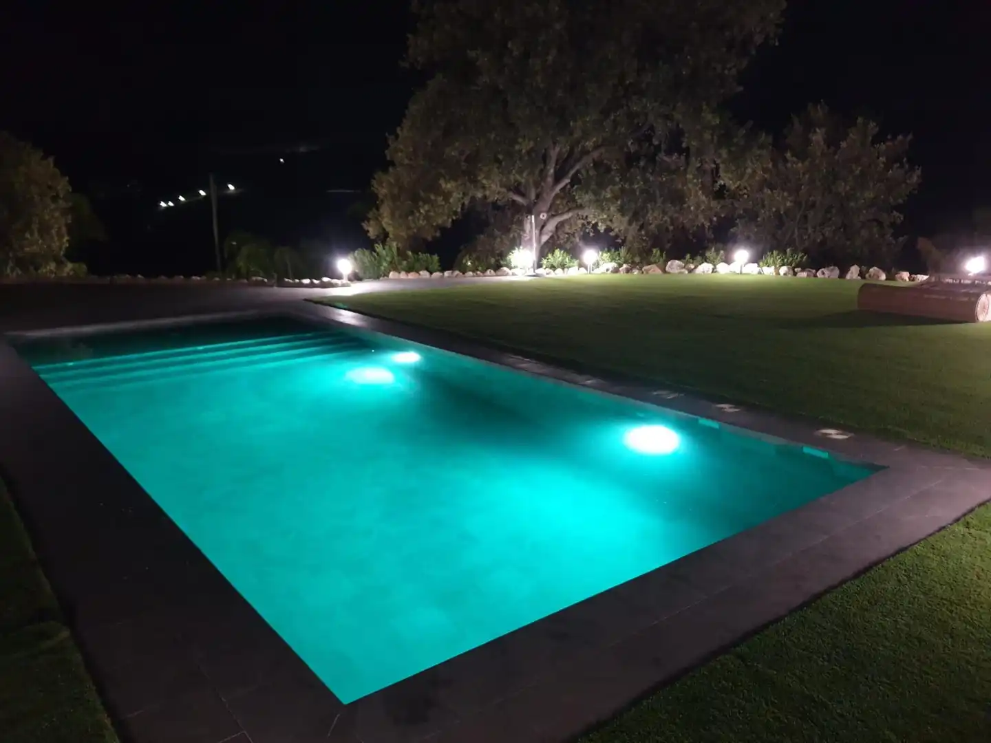 Piscina de Casa o chalet en venta en Coín con Aire acondicionado, Calefacción y Jardín privado