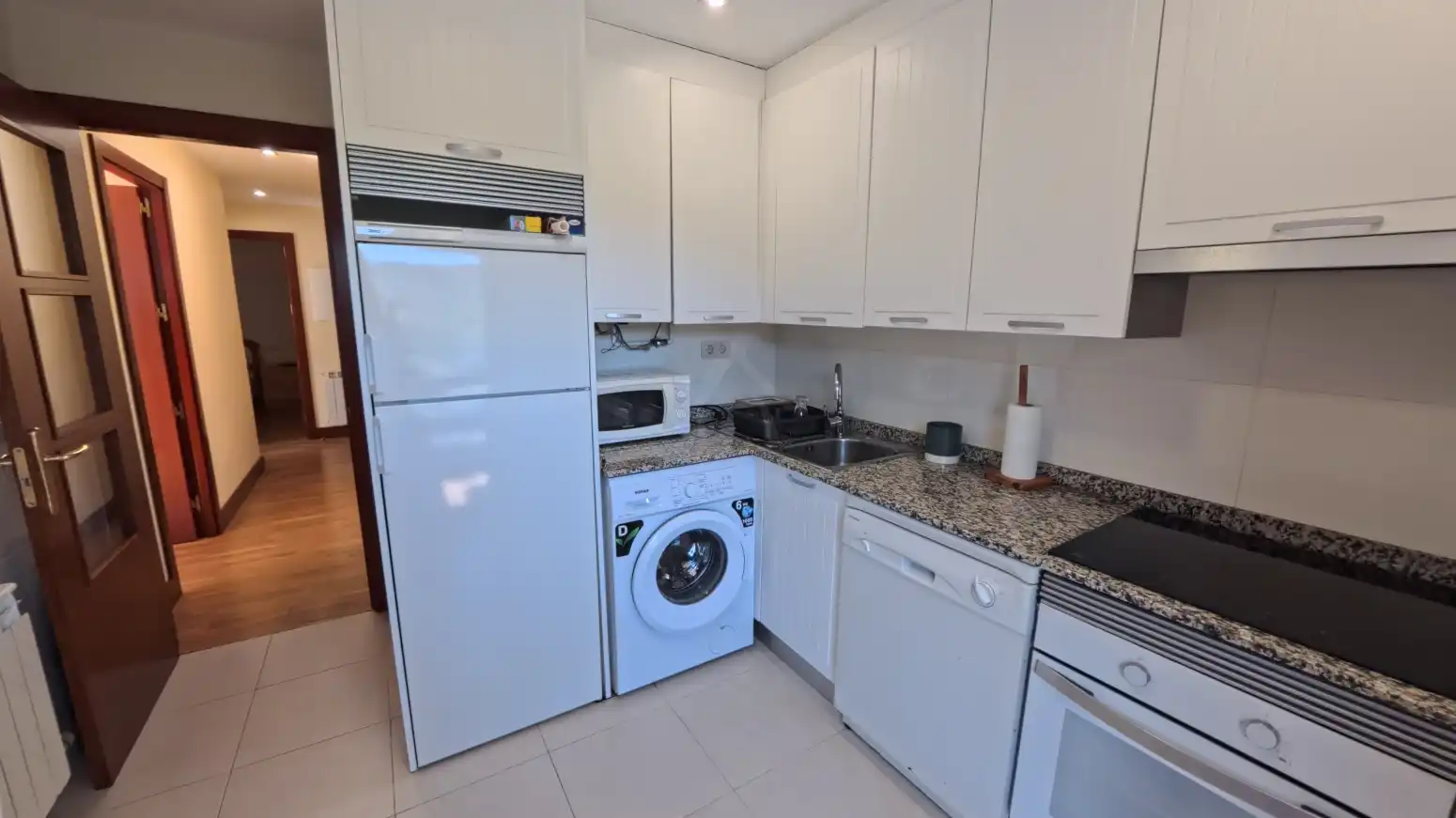 Kitchen of Flat for sale in Nalda  with Heating, Private garden and Parquet flooring