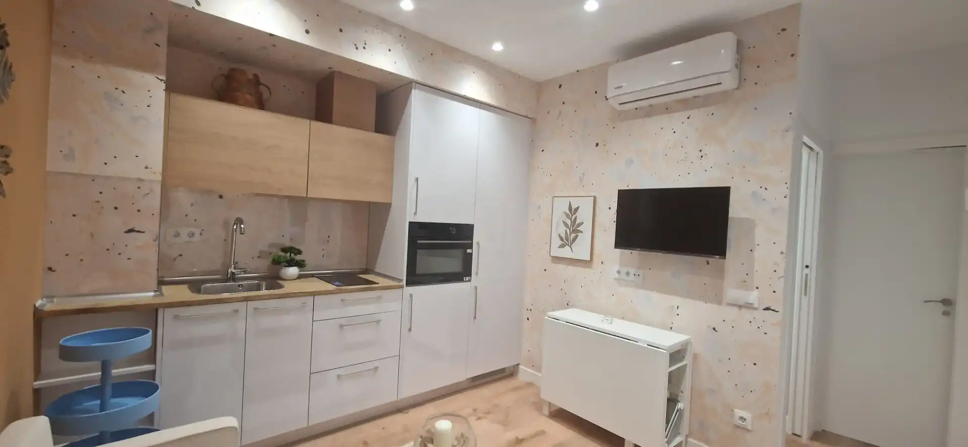 Cocina de Apartamento en venta en Madrid con Aire acondicionado, Calefacción y Amueblado
