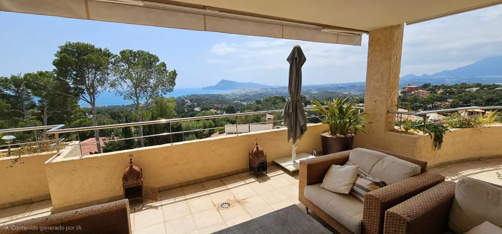 Terraza de Apartamento en venta en Altea con Aire acondicionado, Calefacción y Terraza