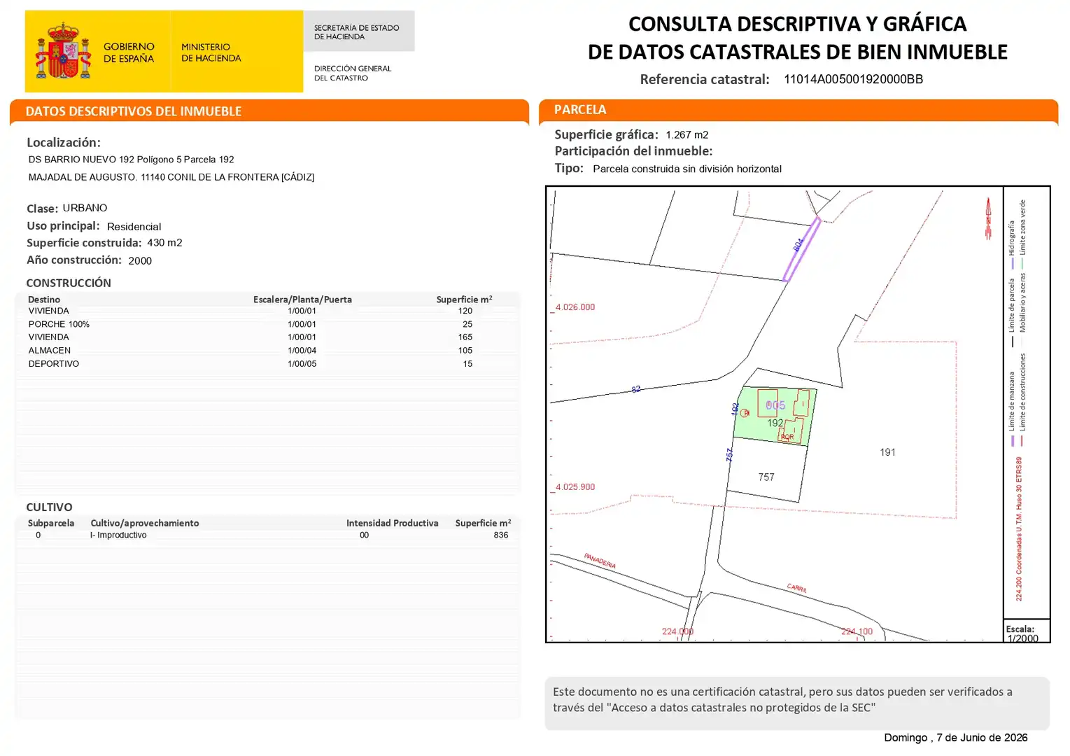 Chalet en venta en Carretera de Barrio Nuevo 192, imagen 4