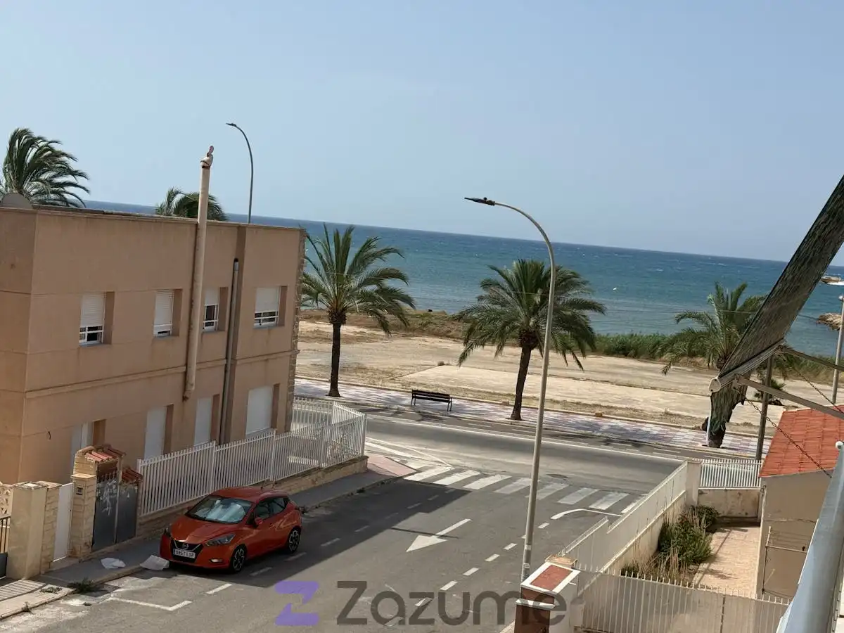 Exterior view of Flat for rent in Santa Pola  with Terrace, Furnished and Oven