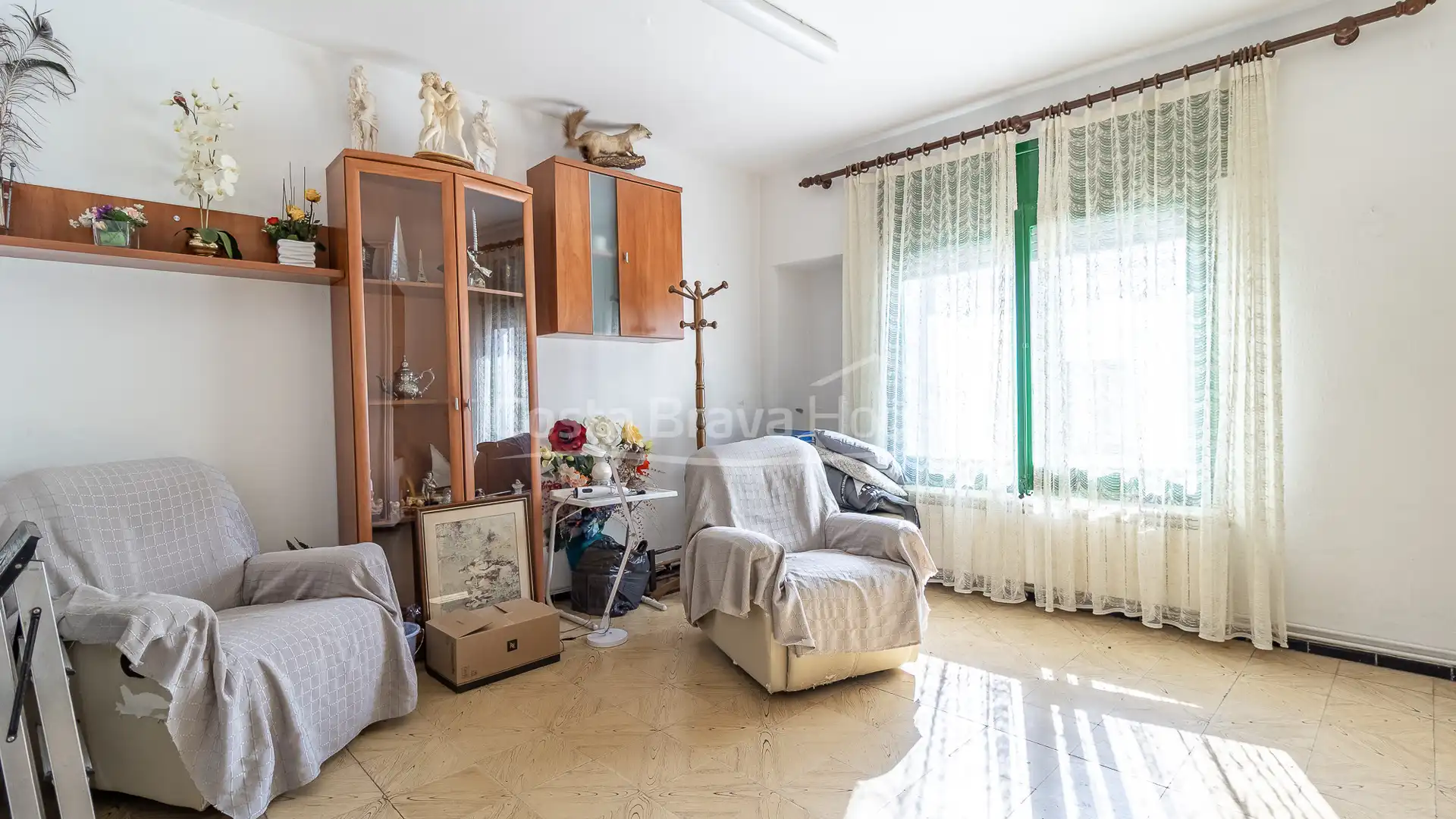 Living room of Country homes for sale in Begur  with Air Conditioner, Heating and Private garden