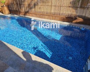 Swimming pool of Single-family semi-detached for sale in San Javier  with Air Conditioner, Heating and Private garden