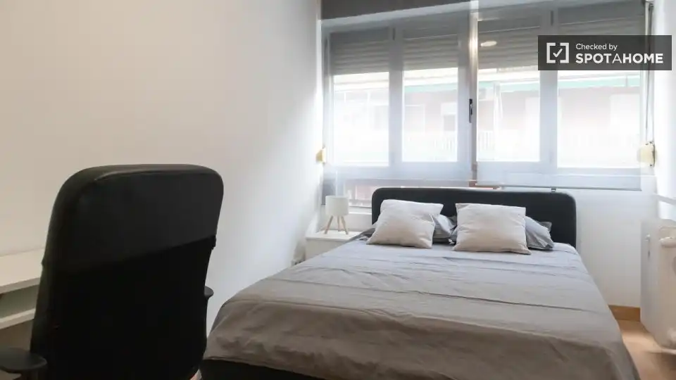 Habitación de Piso para compartir en Madrid con Aire acondicionado, Calefacción y Terraza