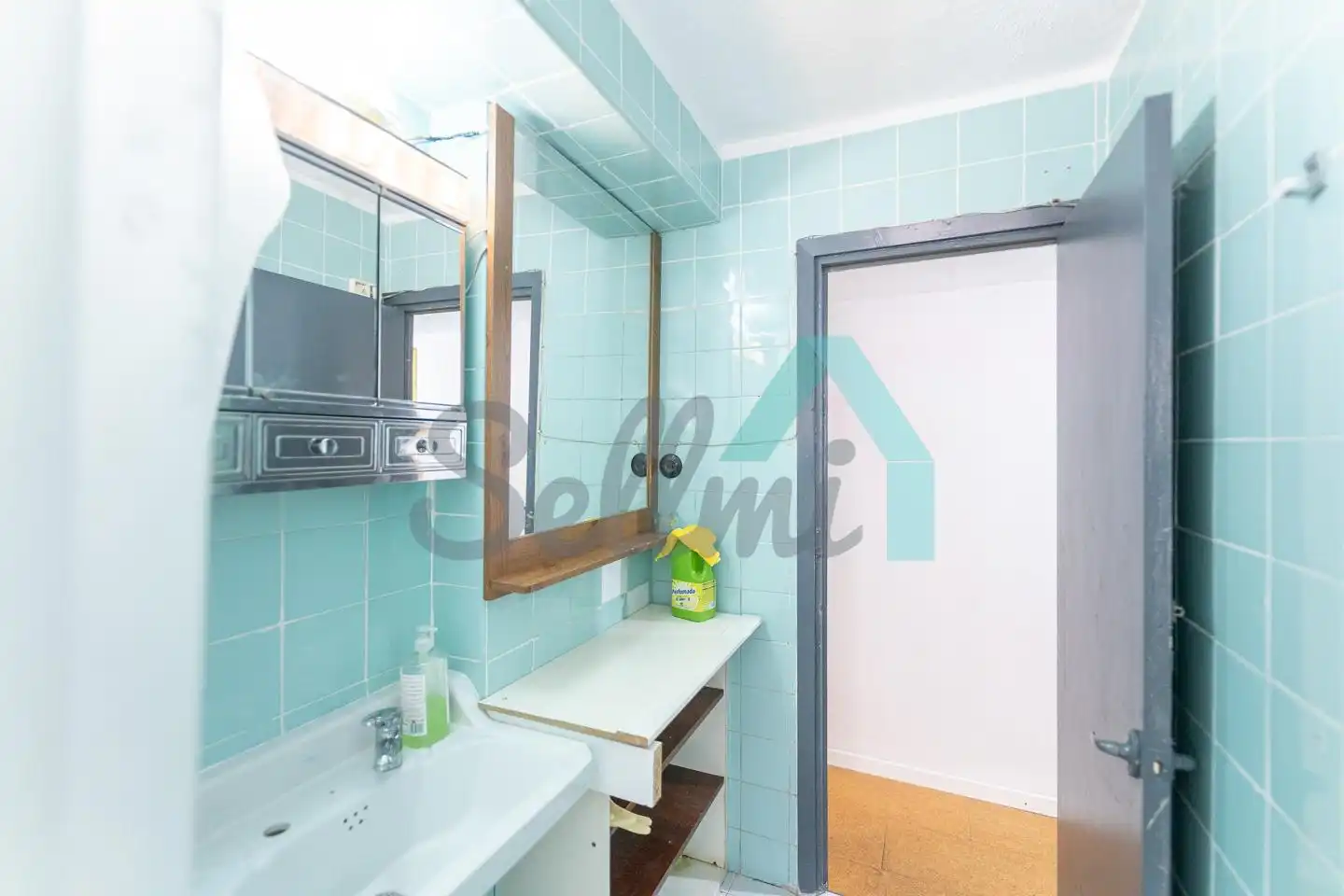 Badezimmer von Wohnung zur Miete in Gijón  mit Heizung, Terrasse und Möbliert