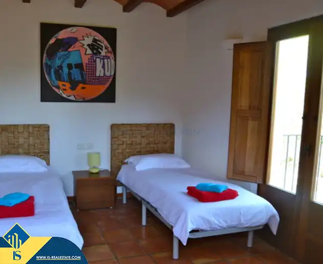 Habitación de Casa o chalet en venta en Santa Eulària des Riu con Terraza, Piscina y Amueblado