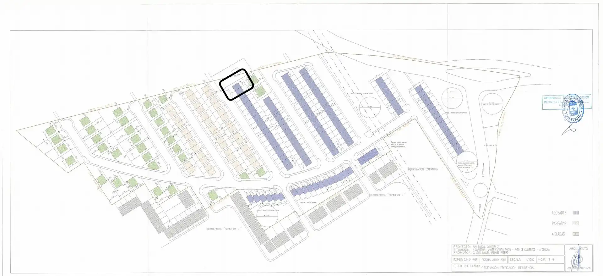 Terreno residencial en venta en A Zapateira, imagen 2