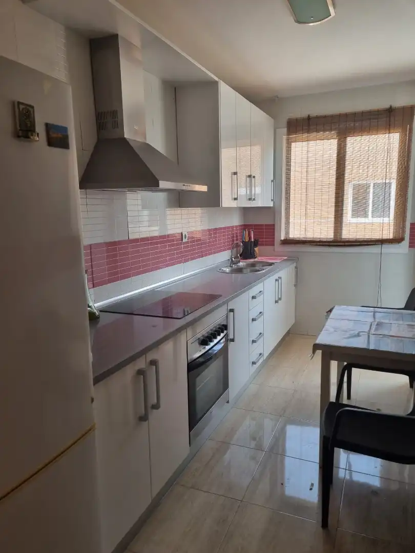 Kitchen of Flat for rent in Roquetas de Mar  with Air Conditioner, Heating and Furnished