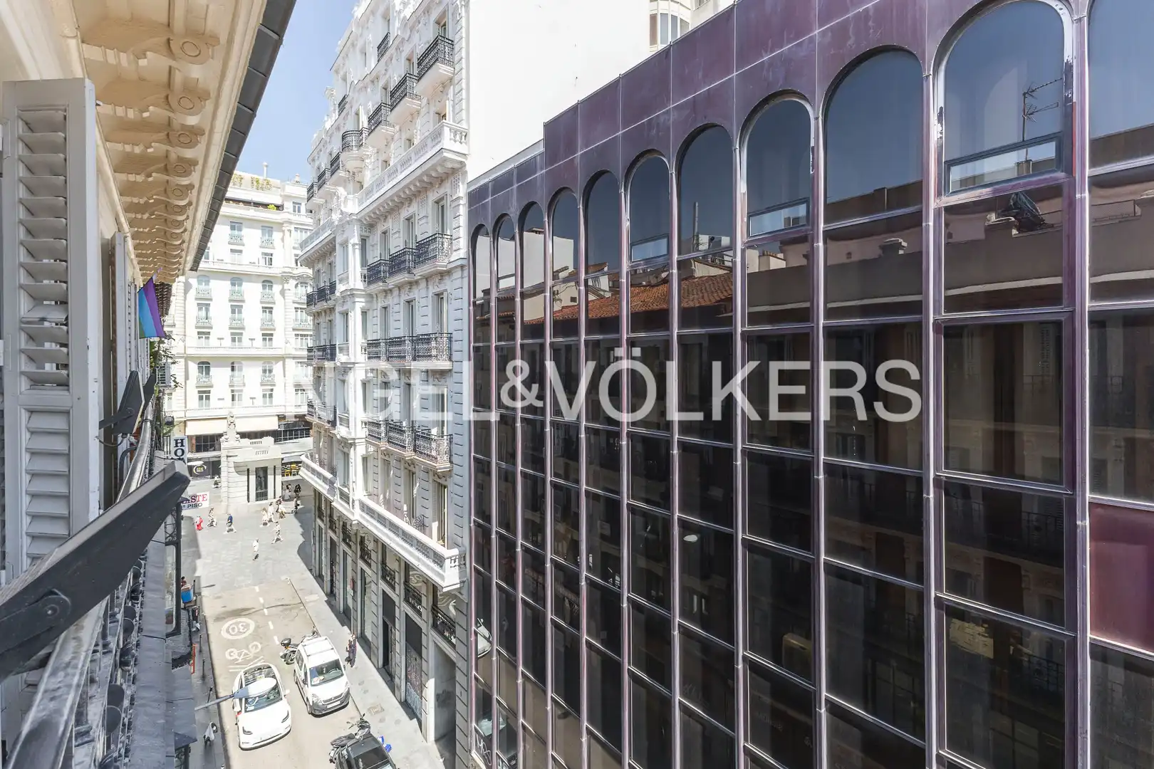 Vista exterior de Piso de alquiler en Madrid con Aire acondicionado, Calefacción y Amueblado