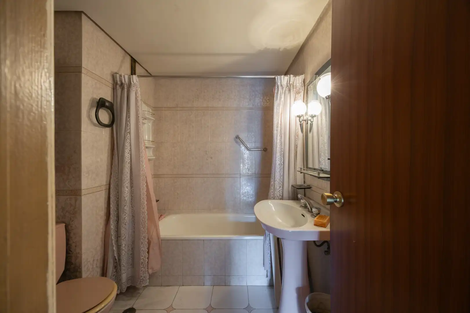 Badezimmer von Wohnung zum Verkauf in Madrid mit Heizung und Terrasse