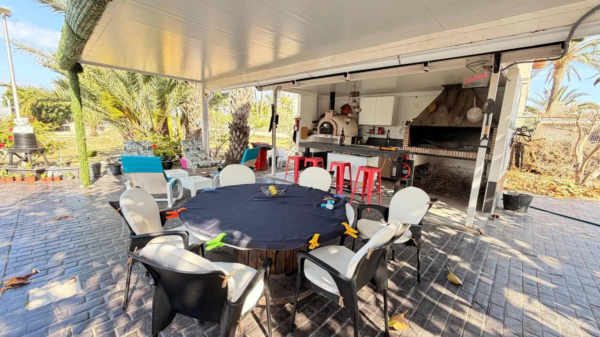 Terrasse von Haus oder Chalet zum Verkauf in Elche / Elx mit Klimaanlage, Heizung und Privatgarten