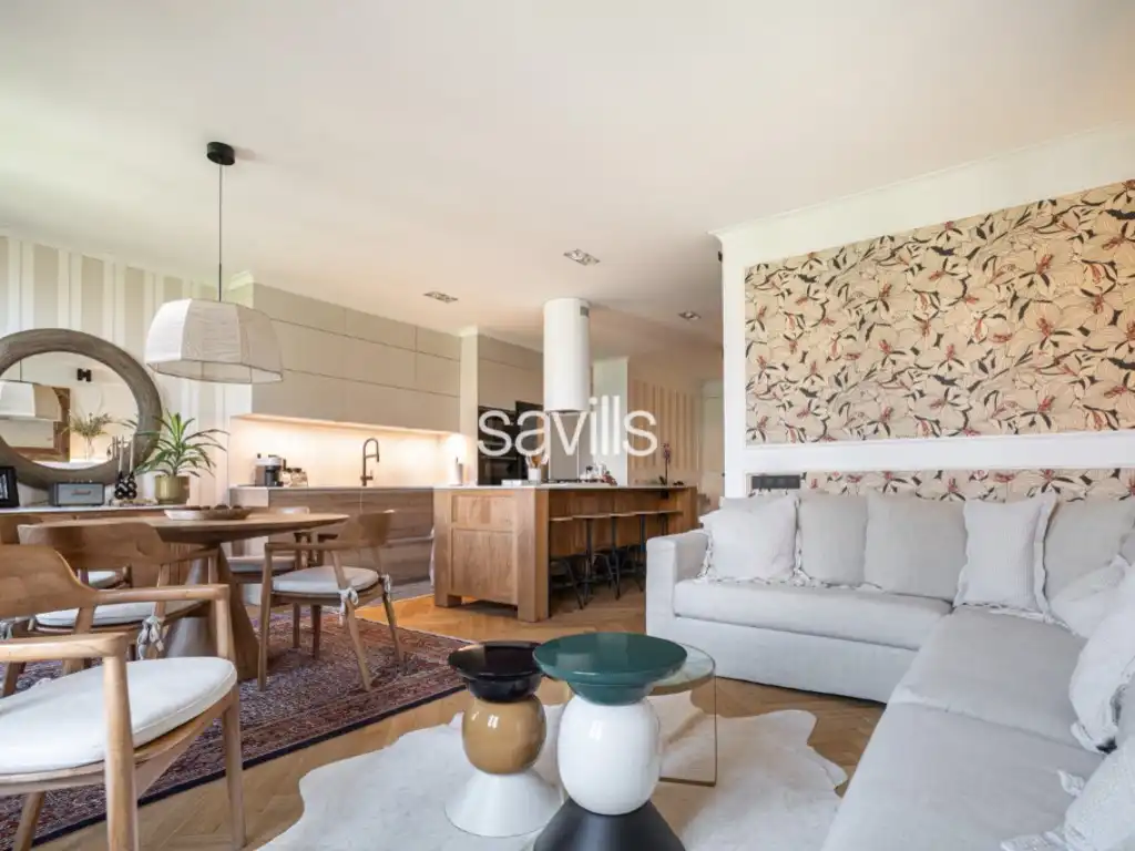 Sala d'estar de Apartament en venda en Barcelona amb Aire condicionat, Terrassa i Forn