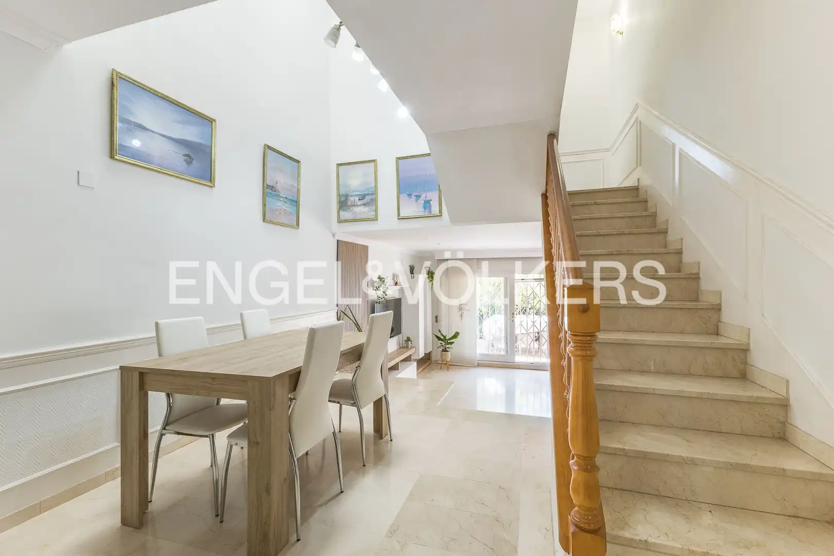 Dining room of Houses for rent in Castelldefels  with Air Conditioner, Heating and Private garden