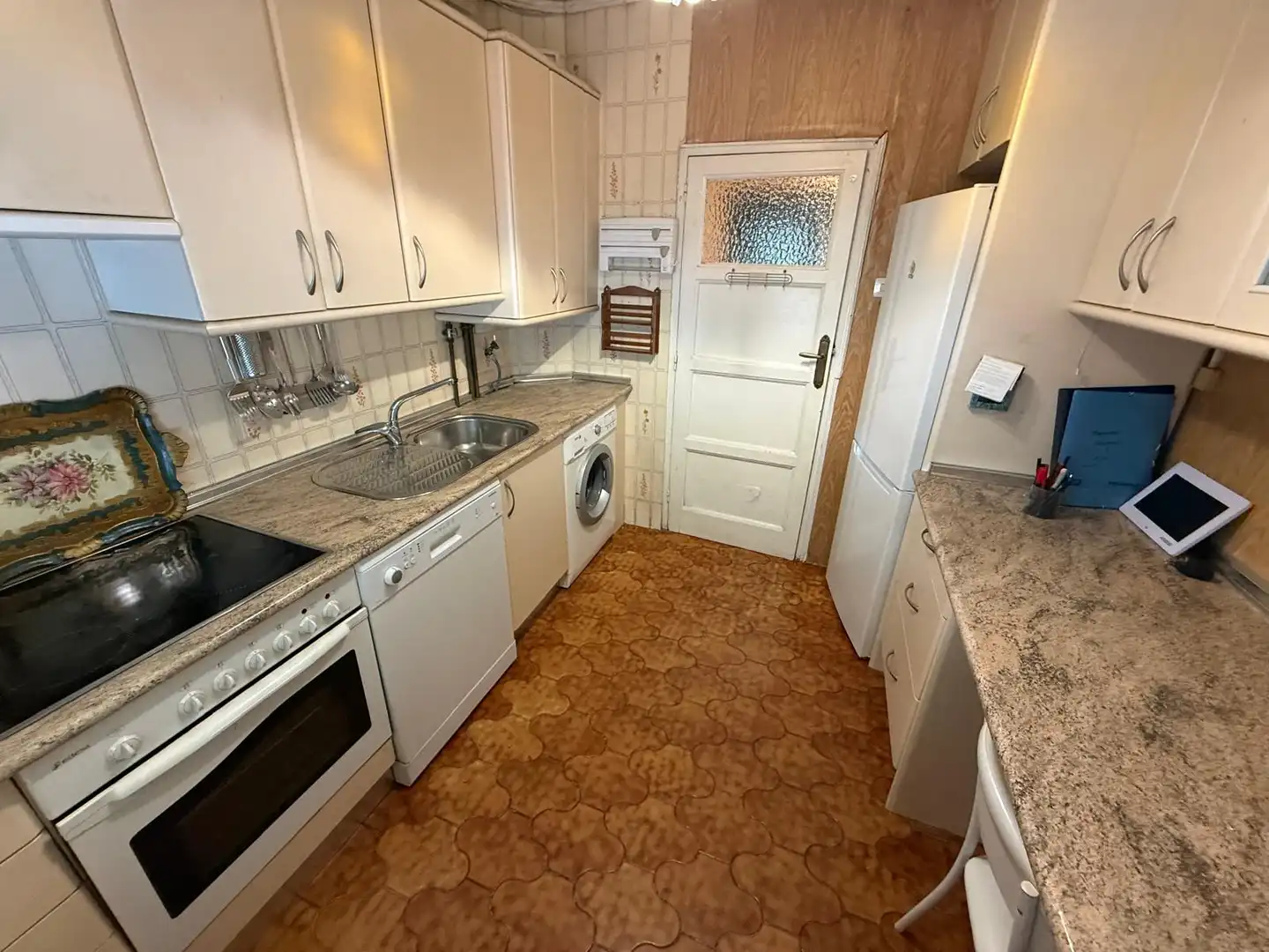 Kitchen of Flat for sale in Madrid  with Air Conditioner and Heating