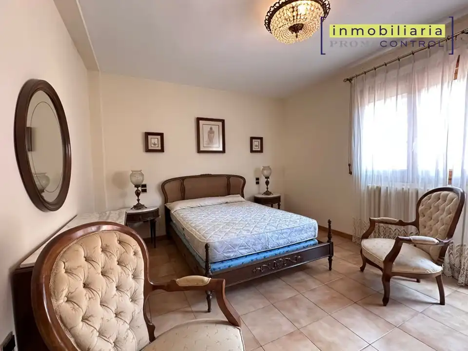 Bedroom of Flat for sale in Zuera  with Air Conditioner, Heating and Terrace