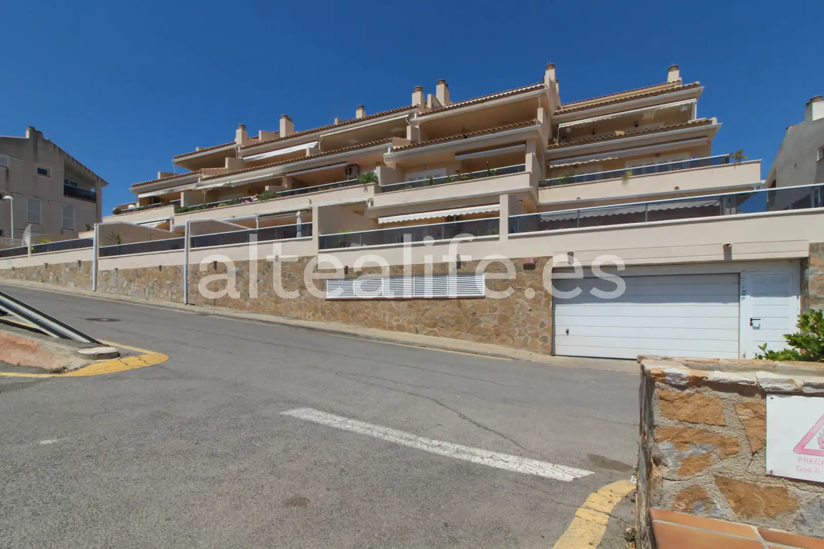 Vista exterior de Garaje en venta en Altea