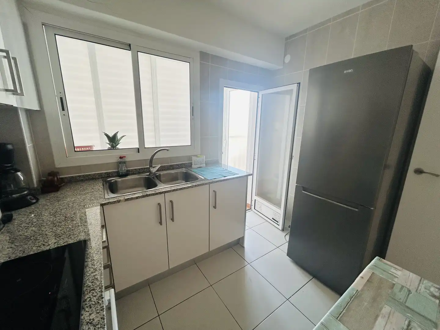 Kitchen of Flat for rent in Dénia  with Heating, Terrace and Furnished