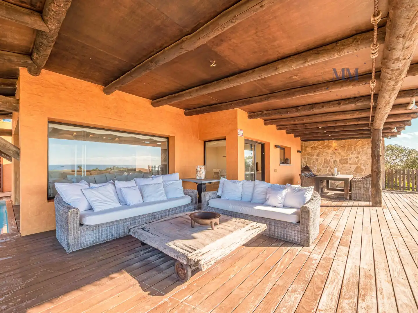 Terraza de Casa o chalet en venta en Sant Lluís con Aire acondicionado, Calefacción y Jardín privado