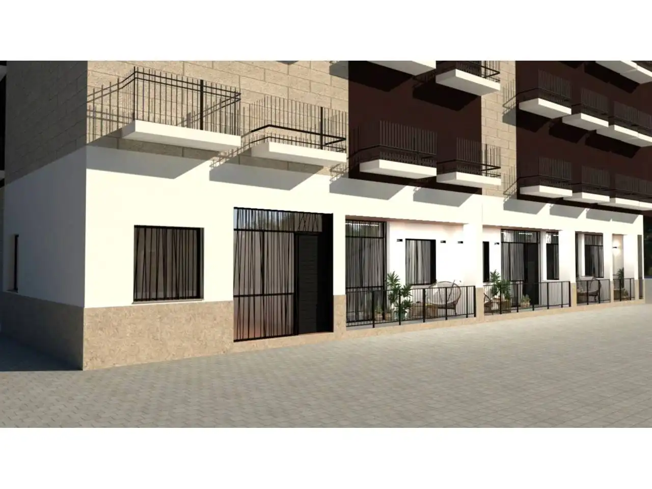 Exterior view of Apartments for sale in Murcia  with Air Conditioner