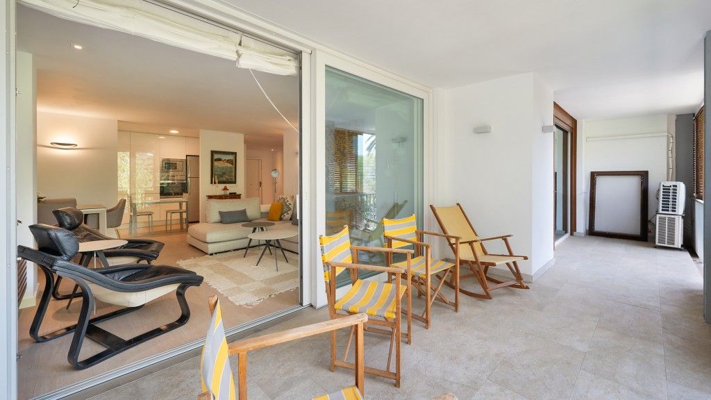 Jardí de Apartament en venda en  Palma de Mallorca amb Aire condicionat i Terrassa