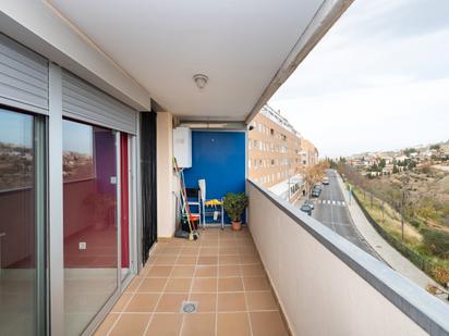 Balcony of Flat for sale in  Granada Capital  with Heating, Terrace and Oven