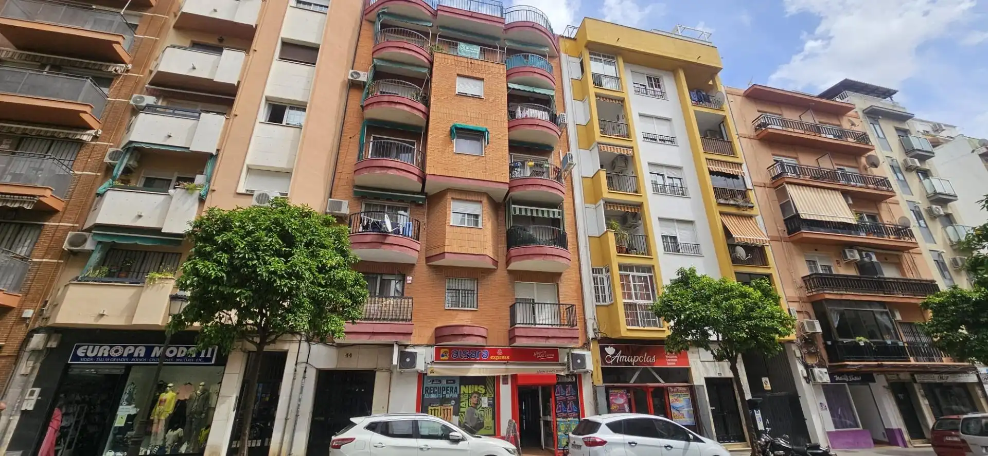 Vista exterior de Pis en venda en Huelva