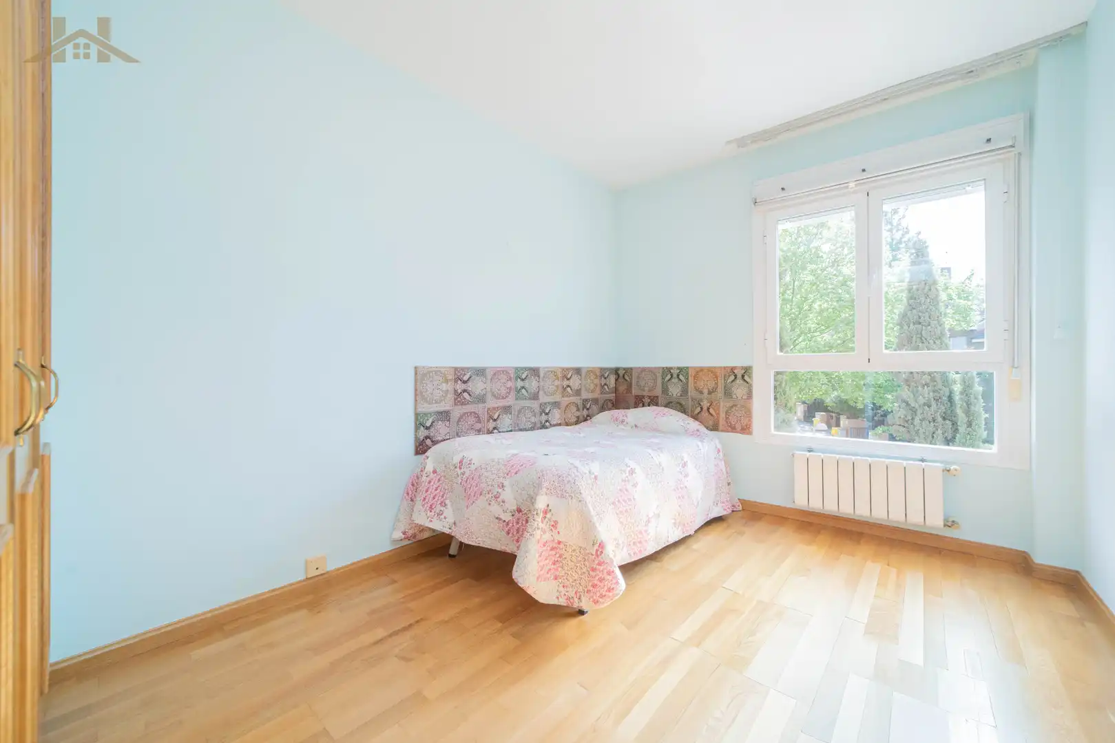 Schlafzimmer von Wohnung zum Verkauf in Madrid mit Klimaanlage, Heizung und Parkett