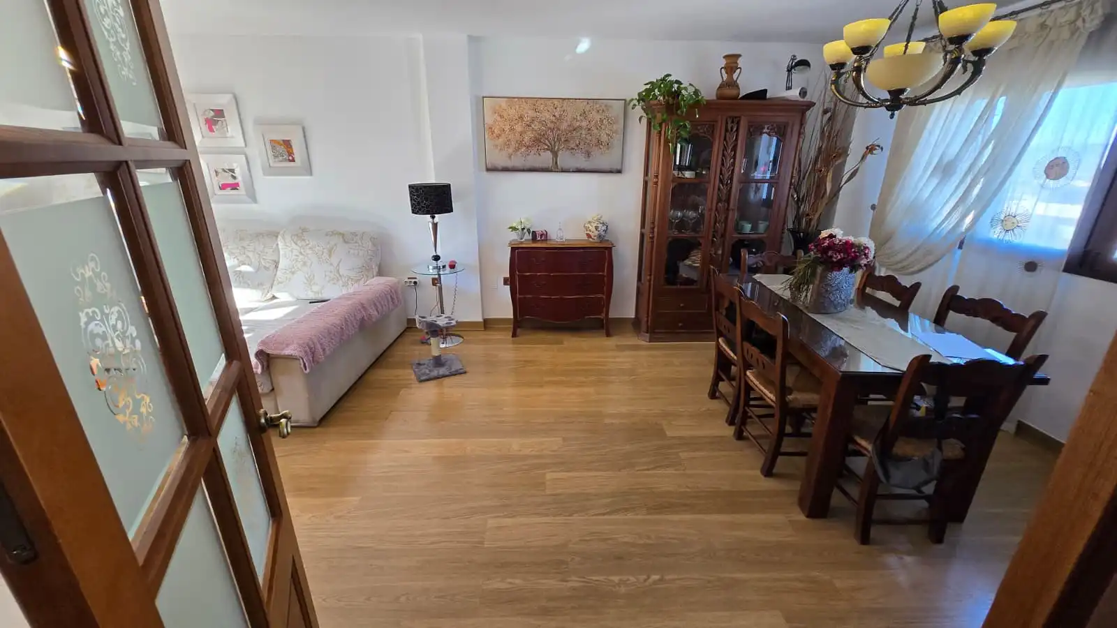 Sala de estar de Casa o chalet en venta en Alhaurín de la Torre con Aire acondicionado, Jardín privado y Terraza