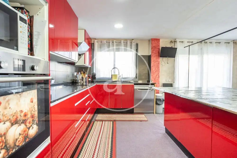 Kitchen of Houses for sale in Riba-roja de Túria  with Air Conditioner, Heating and Private garden