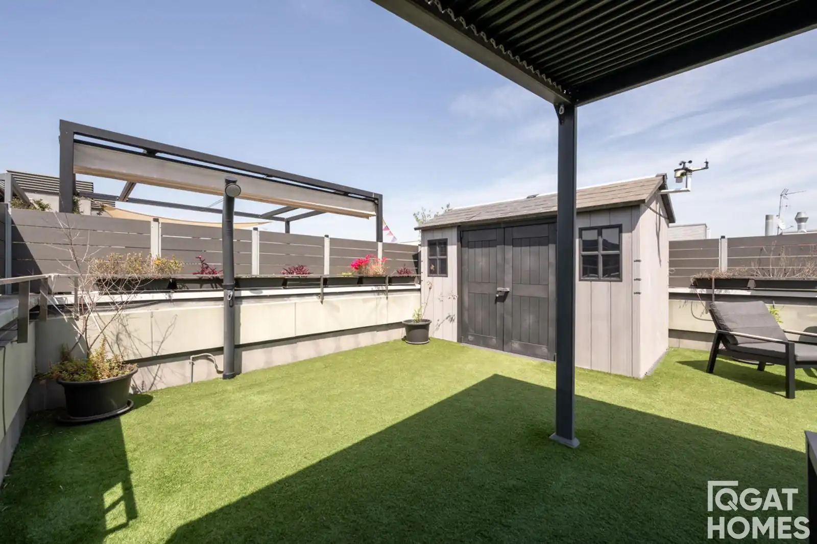 Terrace of Attic for sale in Sant Cugat del Vallès  with Air Conditioner, Heating and Storage room