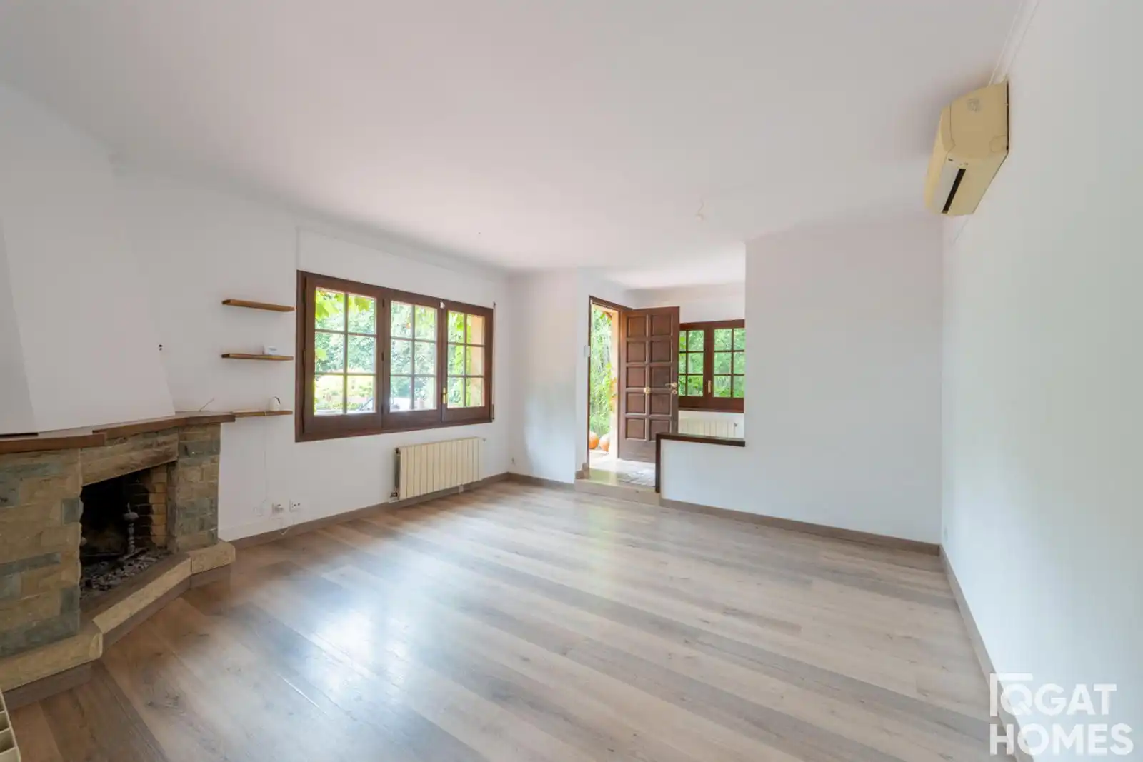 Sala de estar de Casa o chalet en venta en Sant Cugat del Vallès con Aire acondicionado, Calefacción y Terraza