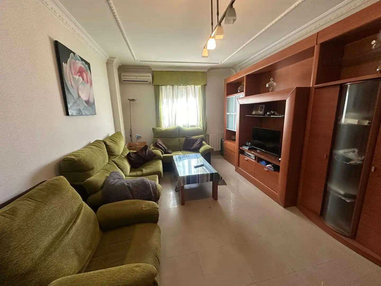Wohnzimmer von Wohnung zum Verkauf in Don Benito mit Klimaanlage, Heizung und Möbliert