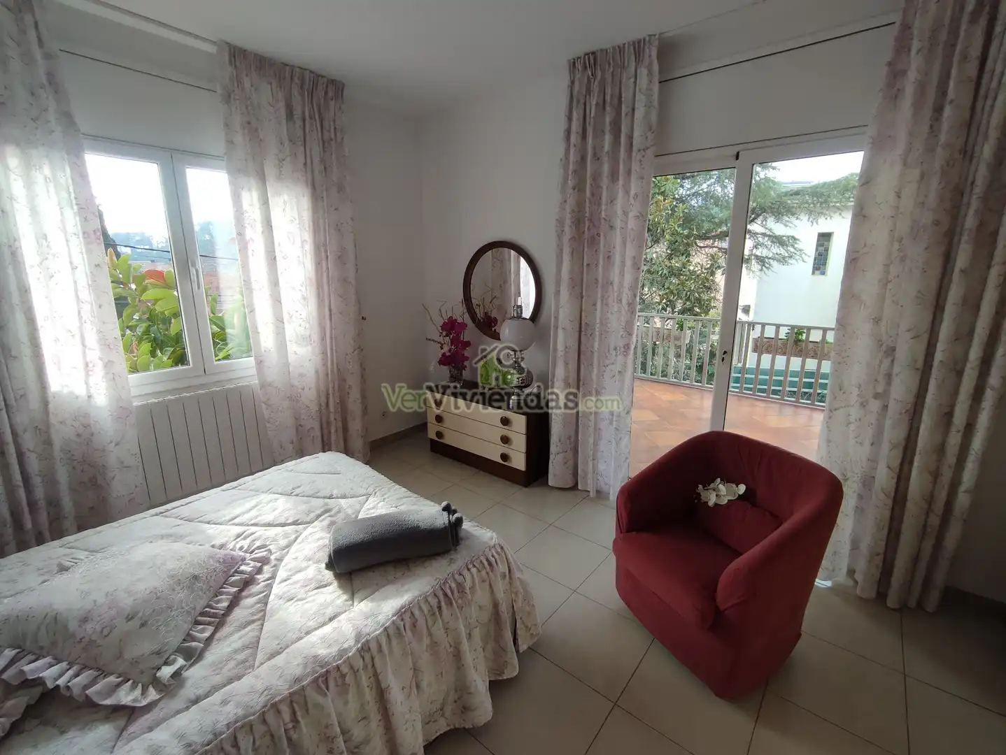 Dormitori de Casa o xalet en venda en La Palma de Cervelló amb Calefacció, Jardí privat i Terrassa