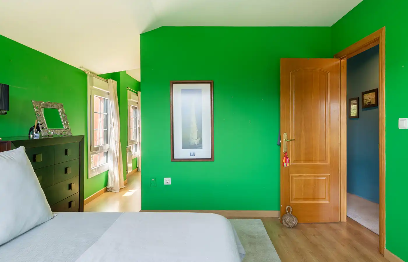 Bedroom of Houses for sale in Culleredo  with Air Conditioner, Heating and Private garden