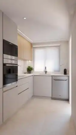 Kitchen of Apartments for sale in Jávea / Xàbia  with Private garden, Storage room and Community pool