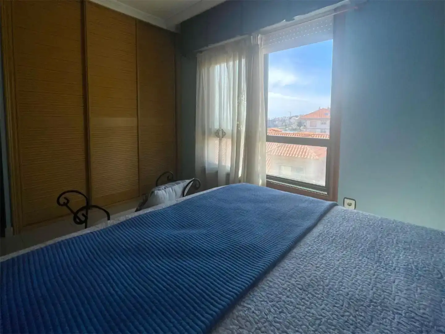 Dormitori de Apartament de lloguer en Sanxenxo pueblo